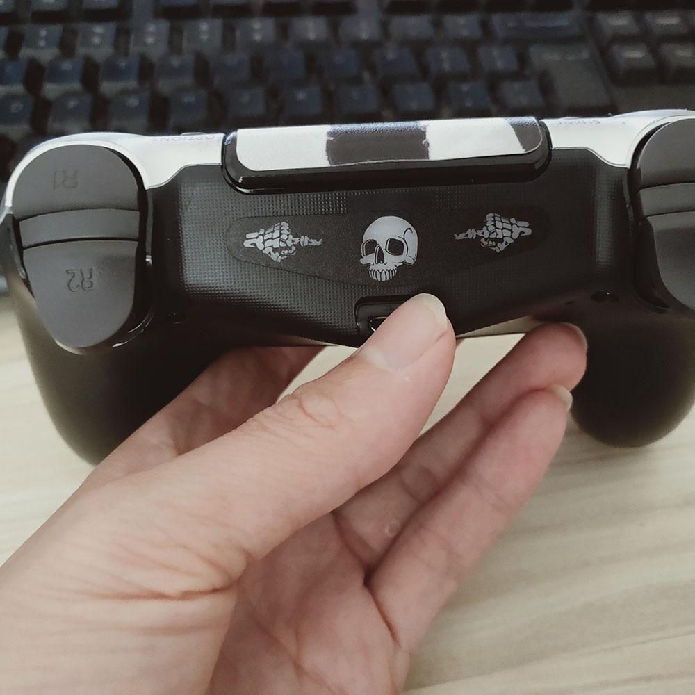 2PCS For Dualshock 4 PS4 Pro Slim Controller LED Light Bar Decal Sticker Cover For PlayStation 4 Control Game Skins