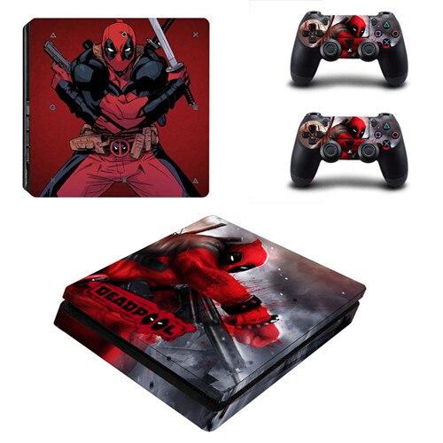 DEADPOOL - PLAYSTATION 4 SLIM PROTECTOR SKIN - best-skins