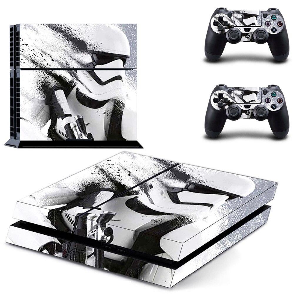 STAR WARS - DARTH VADER -STORMTROOPER - PLAYSTATION 4 PROTECTOR SKIN - best-skins