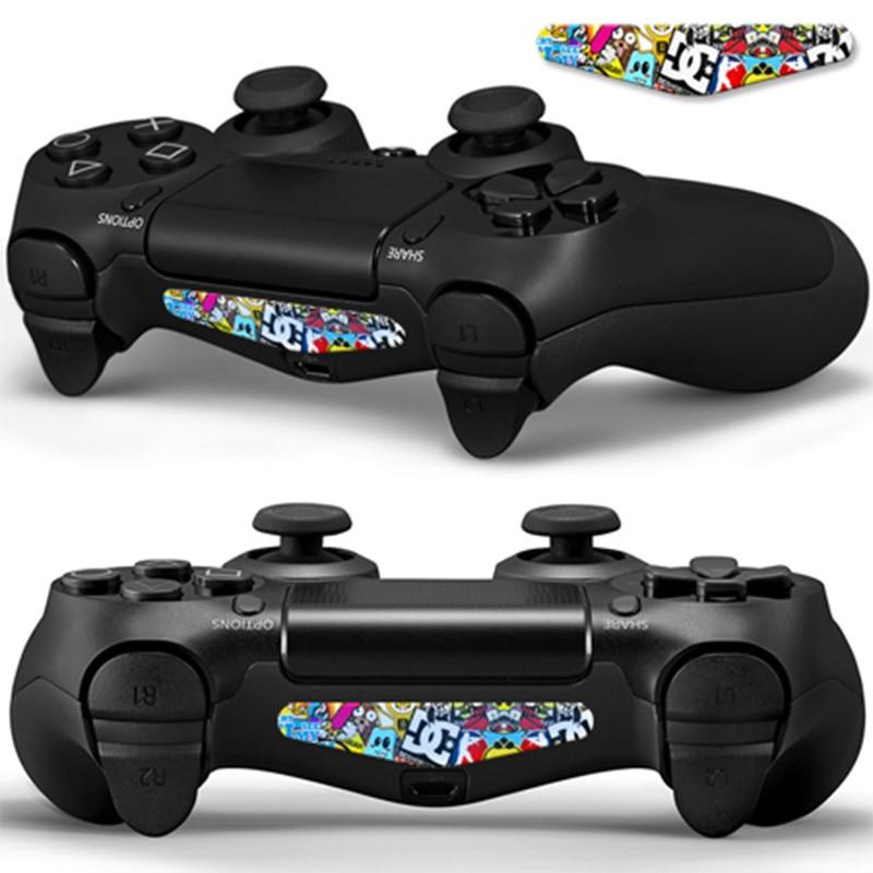 2PCS SKINS STICKERS - PS4 CONTROLLER LED LIGHT BAR 