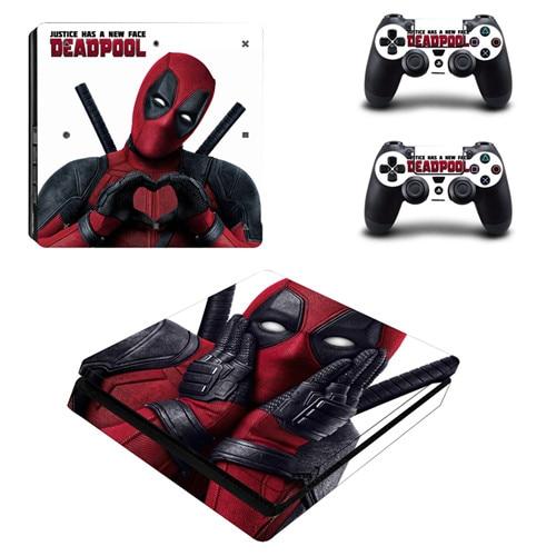 DEADPOOL - PLAYSTATION 4 SLIM PROTECTOR SKIN - best-skins