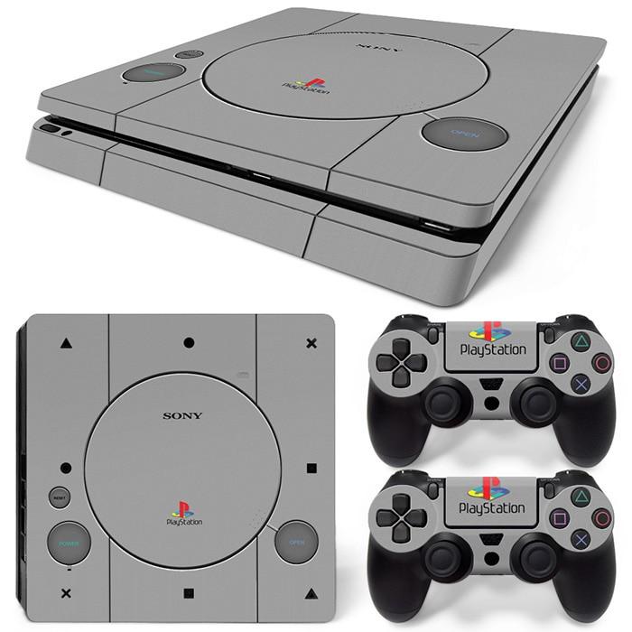 PLAYSTATION 1 SKIN - PLAYSTATION 4 SLIM PROTECTOR - best-skins