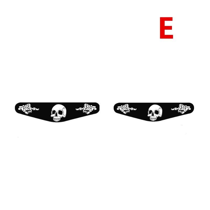 2PCS DECALS STICKERS - PS4 CONTROLLER LED LIGHT BAR SKIN