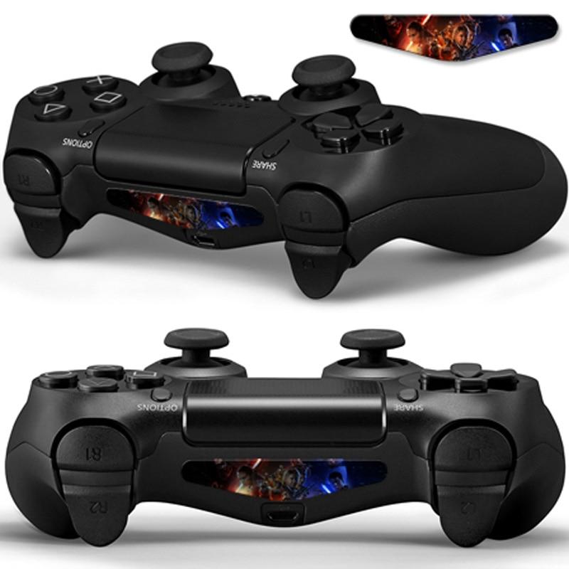 2PCS/lot LED Light Bar Skin Sticker For Playstation4 PS4 Custom Decal Game Light Bar Sticker For PS4 Dualshock Controller