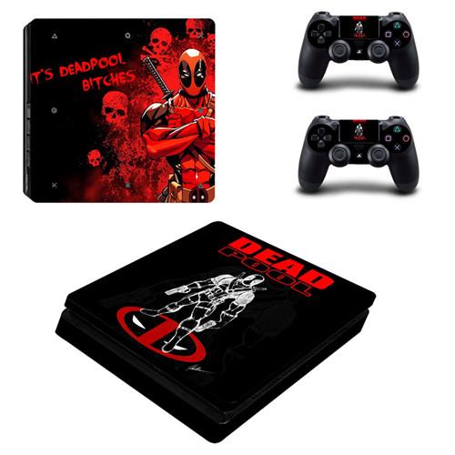 DEADPOOL - PLAYSTATION 4 SLIM PROTECTOR SKIN - best-skins