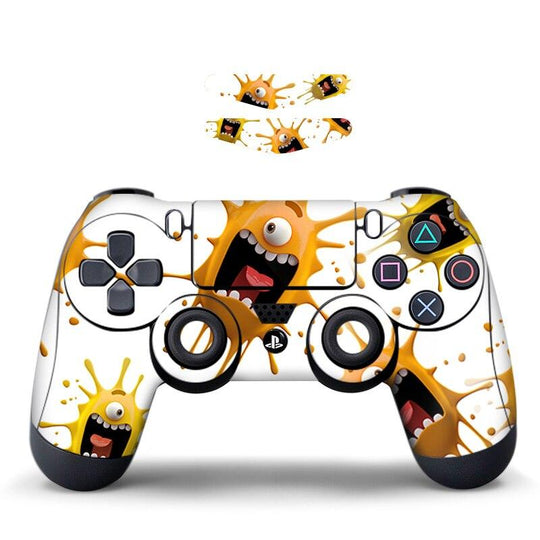 15 STYLES + LIGHT BAR DECAL - PLAYSTATION 4 CONTROLLERS SKINS - best-skins