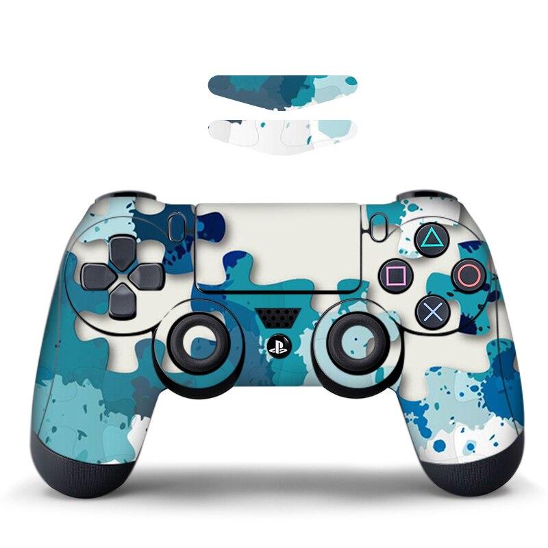 15 STYLES + LIGHT BAR DECAL - PLAYSTATION 4 CONTROLLERS SKINS - best-skins