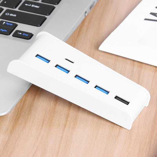  6 IN 1 USB SPLITTER EXPANDER HUB WITH 5 USB A + 1 USB C PORTS FOR PS5 & PLAYSTATION 5 DIGITAL EDITION  
