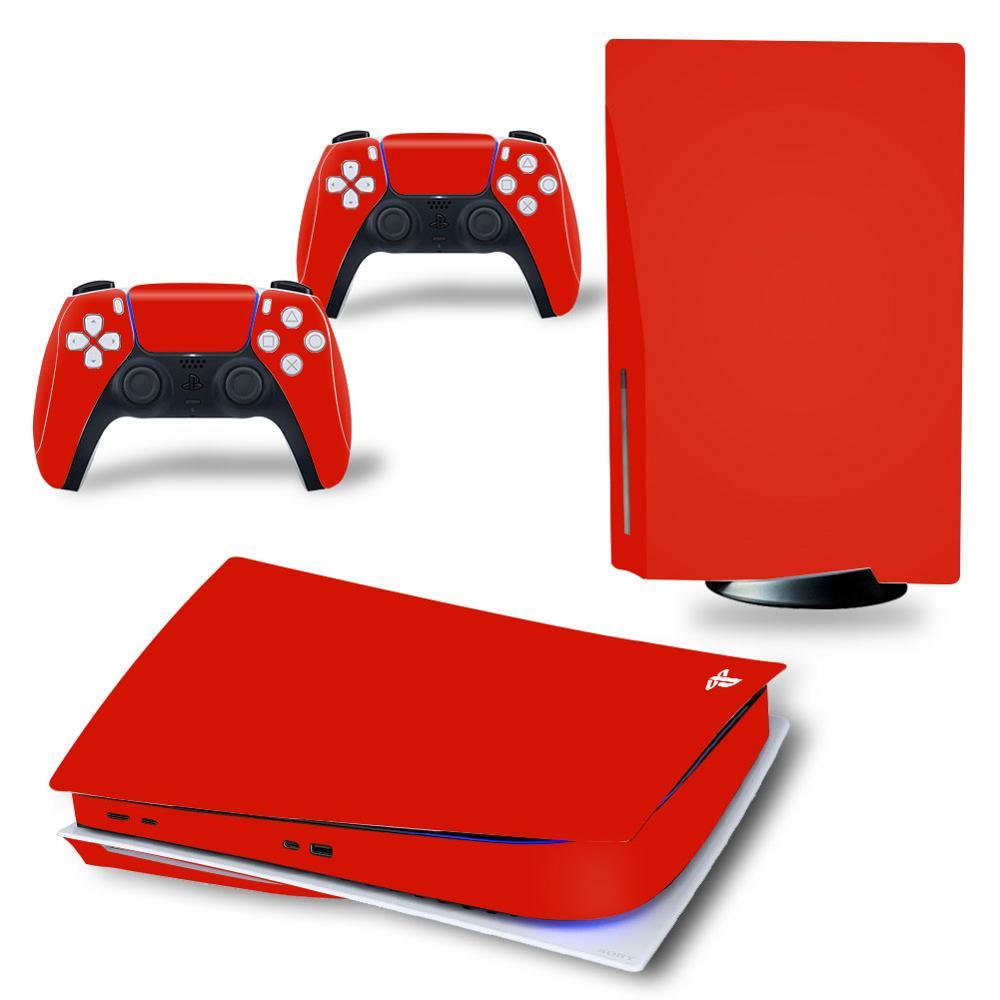 Pure Design For PS5 disk-based Edition Skin Sticker for ps5 Console and Controllers PS5 Skin Sticker Decal Vinyl