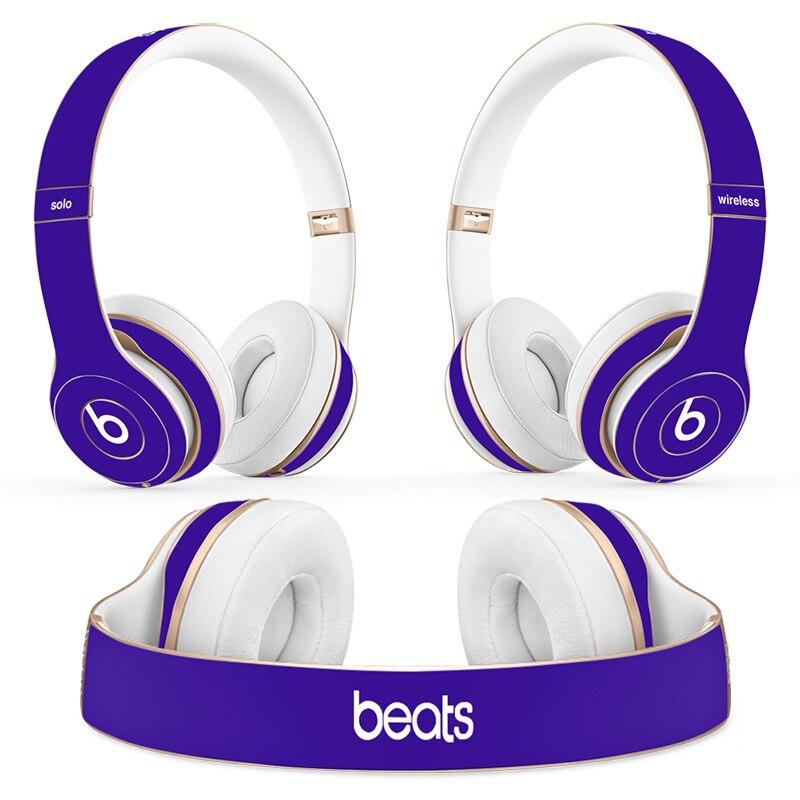 MULTIPLE COLORS - BEATS HEADPHONES WIRELESS SOLO PROTECTOR SKIN - AnySkinz