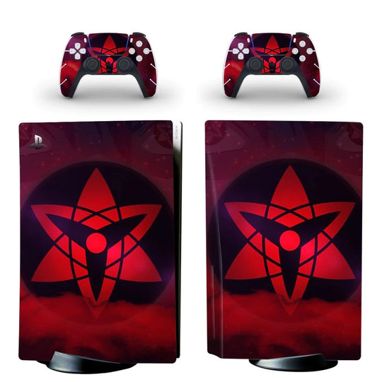 NARUTO ANIME UCHIHA ITACHI, SASUKE - PS5 DIGITAL EDITION PROTECTOR SKIN