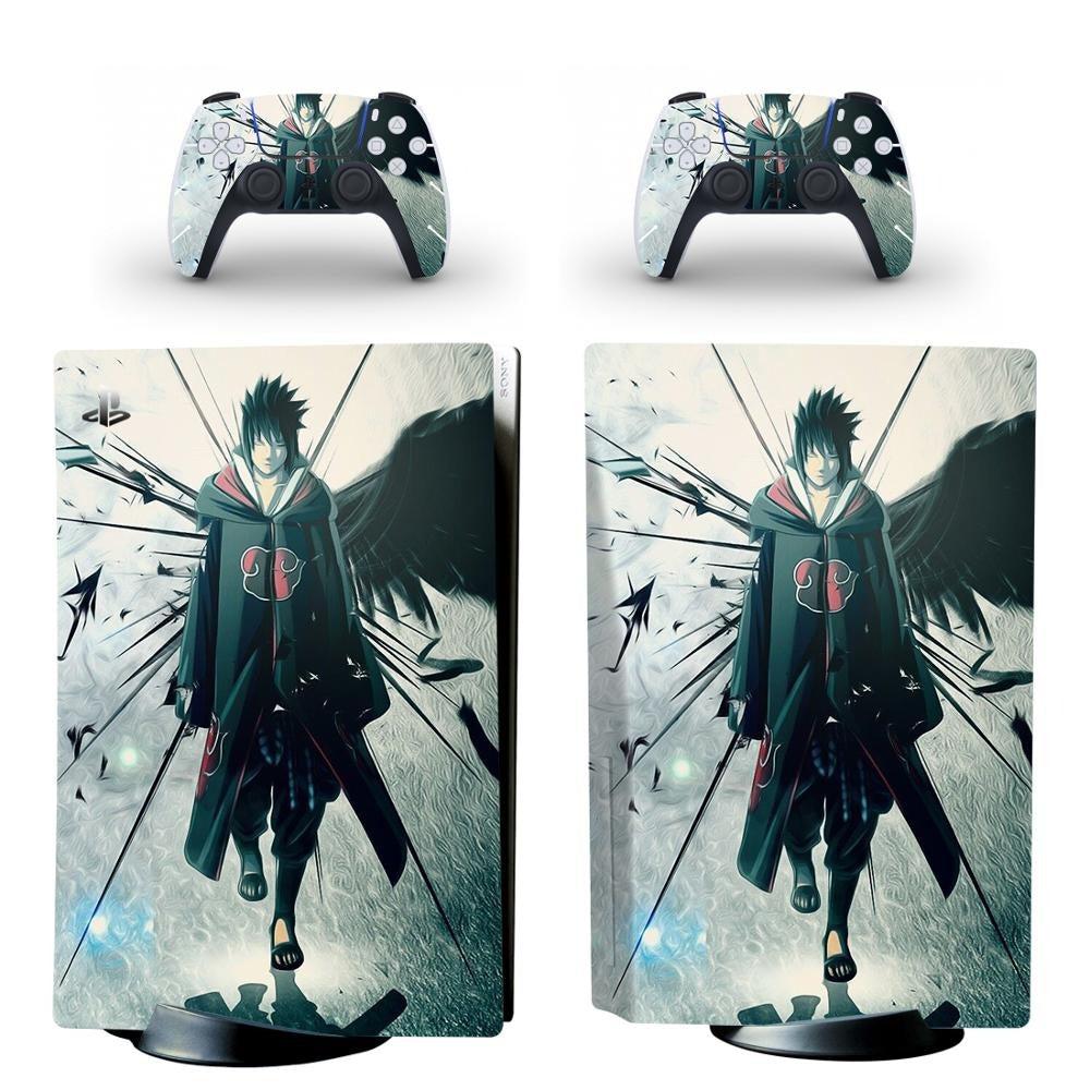 NARUTO ANIME UCHIHA ITACHI, SASUKE - PS5 DIGITAL EDITION PROTECTOR SKIN