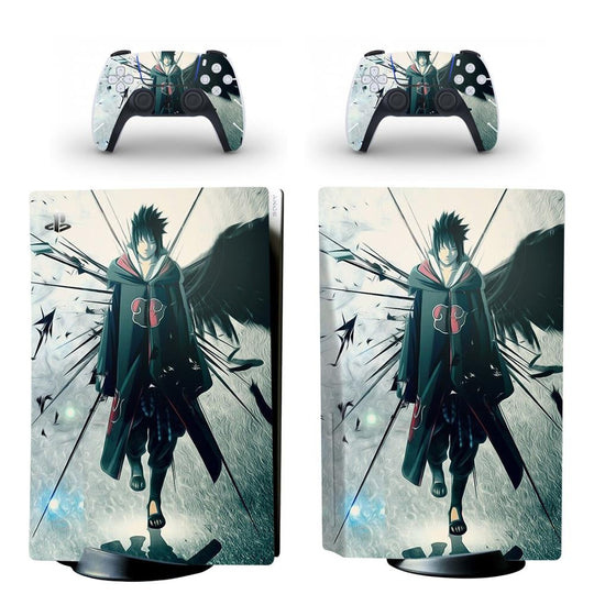 NARUTO ANIME UCHIHA ITACHI, SASUKE - PS5 DIGITAL EDITION PROTECTOR SKIN