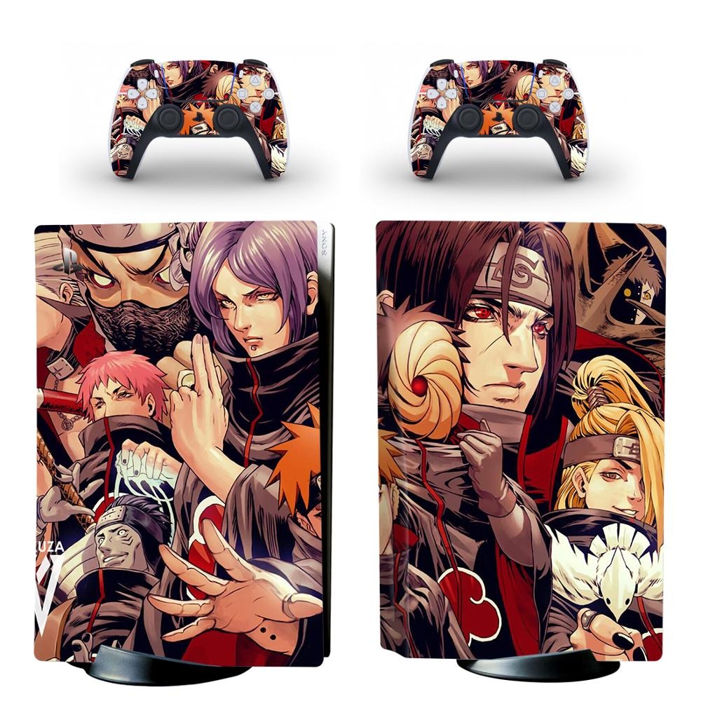 NARUTO ANIME UCHIHA ITACHI, SASUKE - PS5 DIGITAL EDITION PROTECTOR SKIN