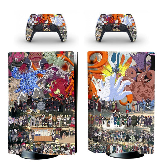 NARUTO ANIME UCHIHA ITACHI, SASUKE - PS5 DIGITAL EDITION PROTECTOR SKIN