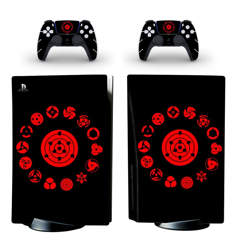 NARUTO ANIME UCHIHA ITACHI, SASUKE - PS5 DIGITAL EDITION PROTECTOR SKIN