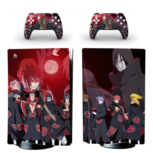 NARUTO ANIME UCHIHA ITACHI, SASUKE - PS5 DIGITAL EDITION PROTECTOR SKIN