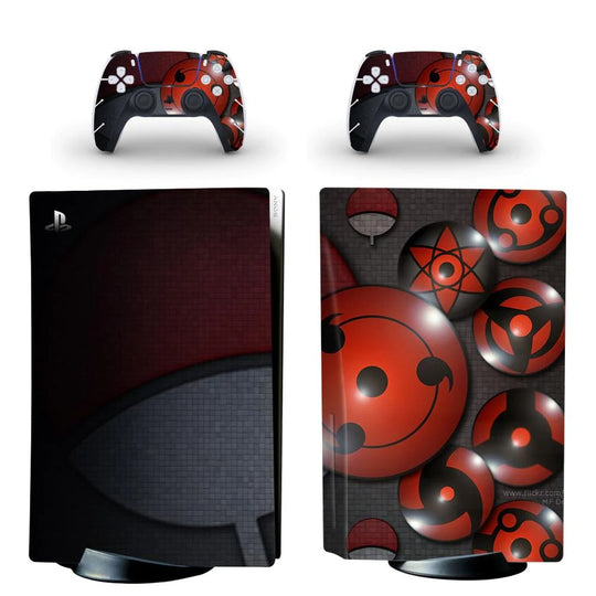 NARUTO ANIME UCHIHA ITACHI, SASUKE - PS5 DIGITAL EDITION PROTECTOR SKIN