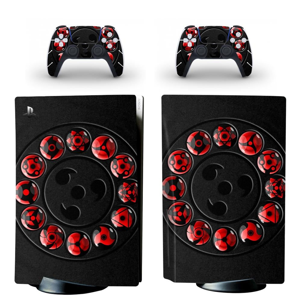 NARUTO ANIME UCHIHA ITACHI, SASUKE - PS5 DIGITAL EDITION PROTECTOR SKIN