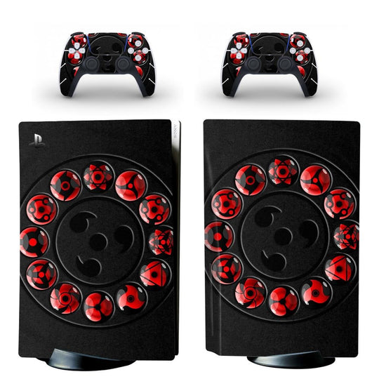 NARUTO ANIME UCHIHA ITACHI, SASUKE - PS5 DIGITAL EDITION PROTECTOR SKIN