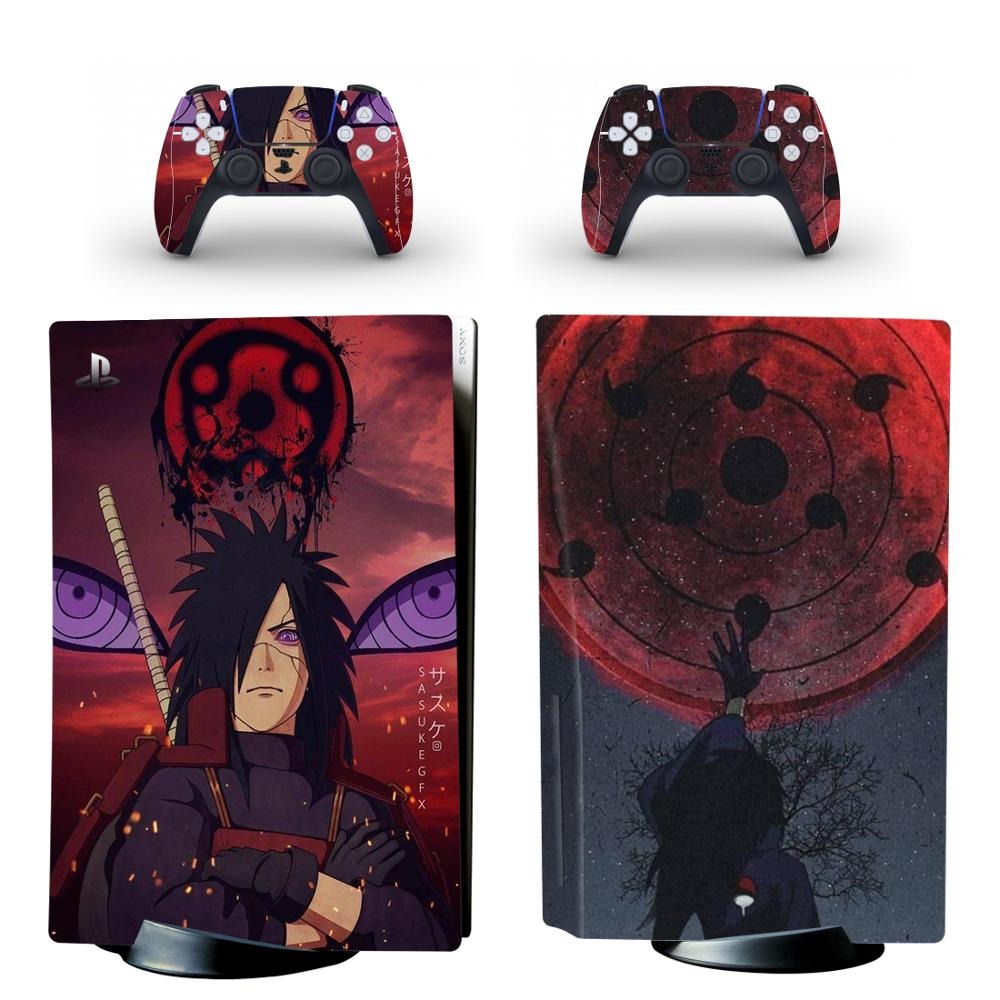 NARUTO ANIME UCHIHA ITACHI, SASUKE - PS5 DIGITAL EDITION PROTECTOR SKIN