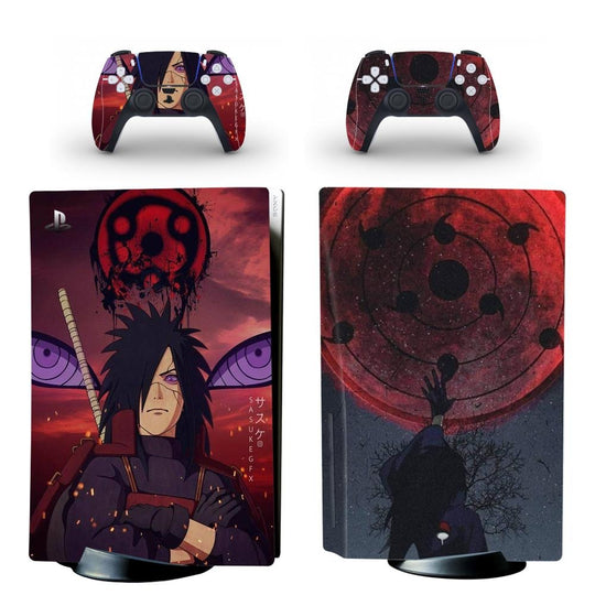 NARUTO ANIME UCHIHA ITACHI, SASUKE - PS5 DIGITAL EDITION PROTECTOR SKIN