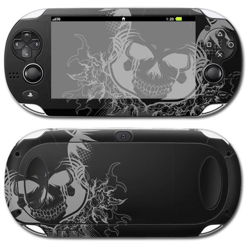BLACK SKULL - PLAYSTATION VITA PROTECTOR SKIN - best-skins