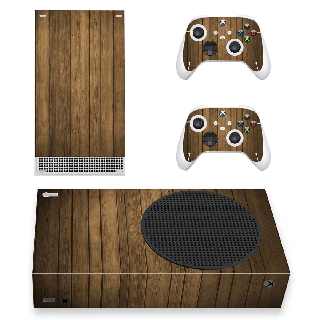 Wood Texture Xbox Series S Skin & Controller Set by Anyskinz – Premium Protective Console Wrap