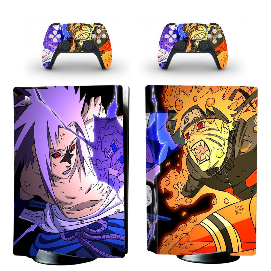 NARUTO ANIME UCHIHA ITACHI, SASUKE - PS5 DIGITAL EDITION PROTECTOR SKIN