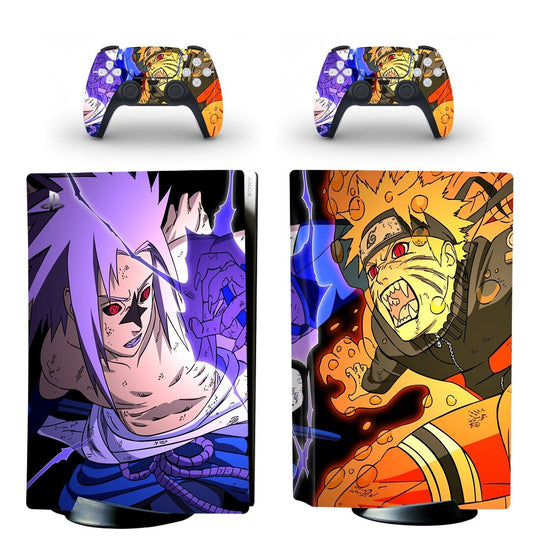 NARUTO ANIME UCHIHA ITACHI, SASUKE - PS5 DIGITAL EDITION PROTECTOR SKIN
