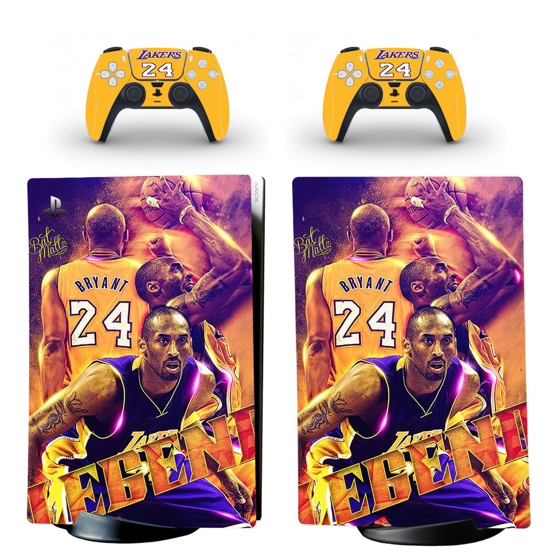 LAKERS KOBE BRYANT 24 - PS5 DIGITAL EDITION PROTECTOR SKIN