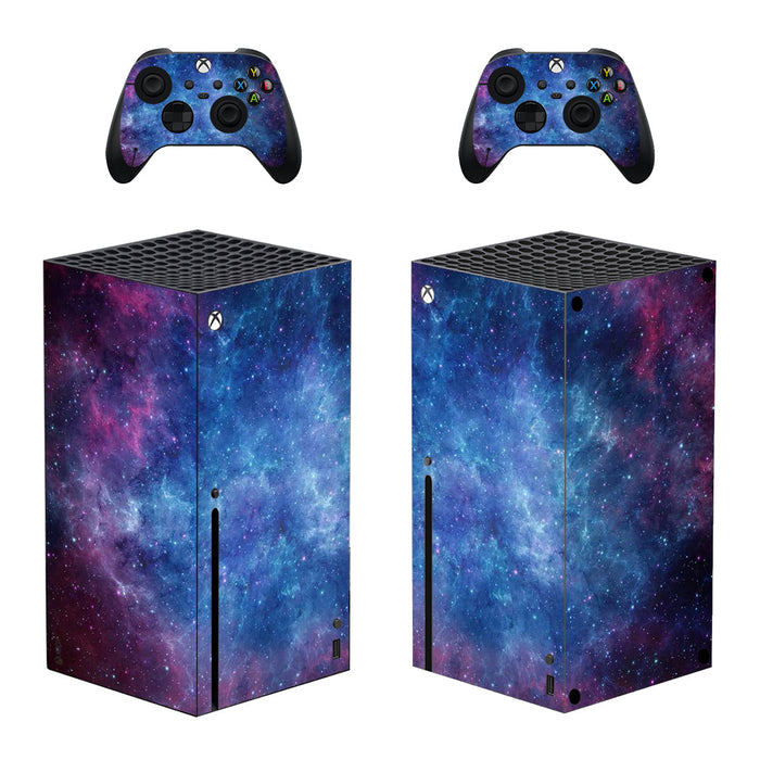 Galaxy-Inspired Xbox Series X Skin & Controller Set