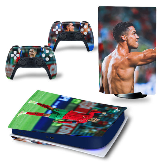 C.RONALDO MAN UNITED - PLAYSTATION 5 DISK & PS5 DIGITAL PROTECTOR SKIN