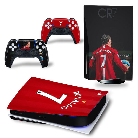 C.RONALDO MAN UNITED - PLAYSTATION 5 DISK & PS5 DIGITAL PROTECTOR SKIN