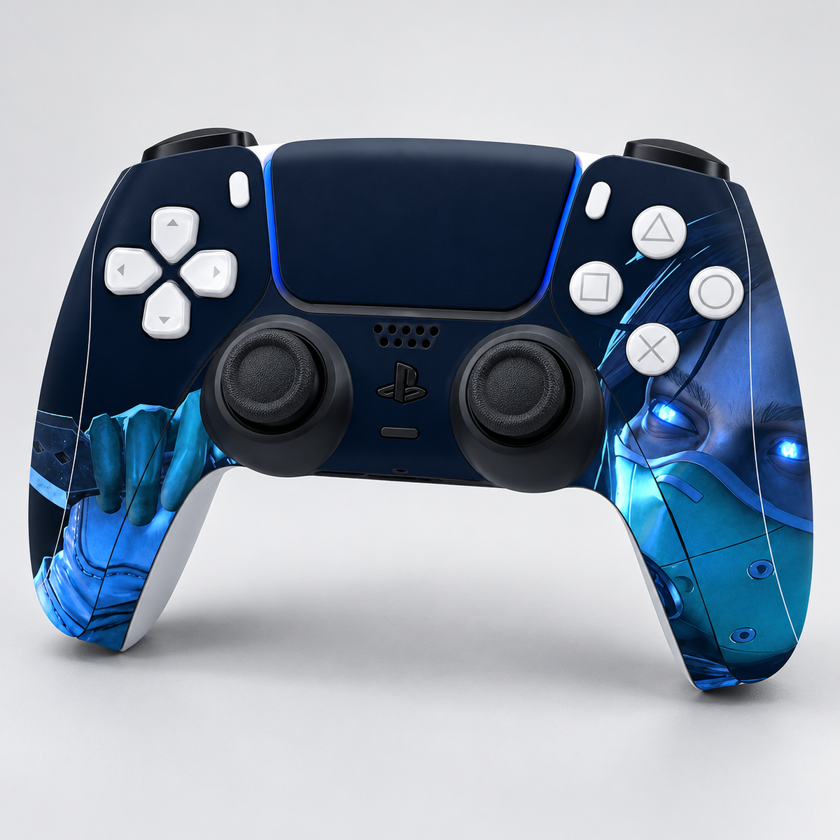 Apex Legends Midnight Wraith Skin for PS5 DualSense Controller — studio overview