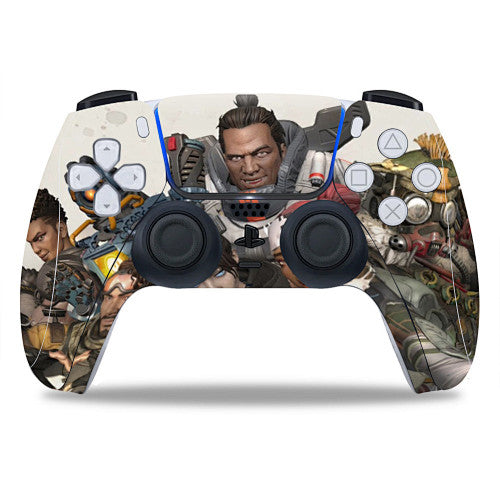 Apex Legends Gibraltar Squad Skin for PS5 DualSense Controller — supplier artwork and coverage reference