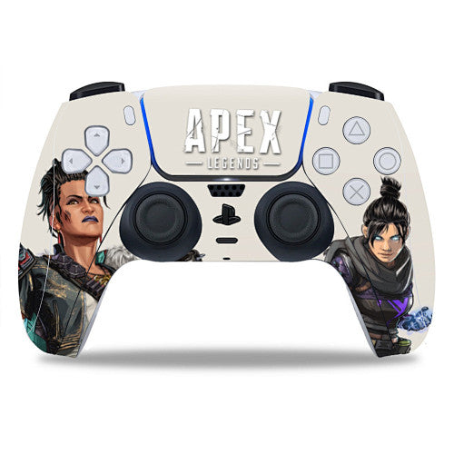 Apex Legends Wraith and Bangalore Skin for PS5 DualSense Controller — supplier artwork and coverage reference