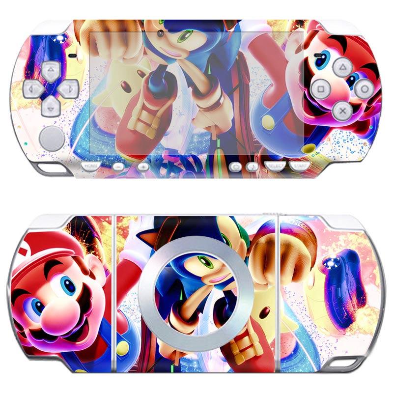 SUPER MARIO SONIC - PSP 2000 PROTECTOR SKIN