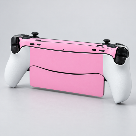 Blush Pink Skin for PlayStation Portal — back mockup; skin only