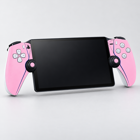 Blush Pink Skin for PlayStation Portal — hero mockup; skin only