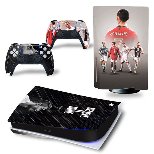 C.RONALDO MAN UNITED - PLAYSTATION 5 DISK & PS5 DIGITAL PROTECTOR SKIN