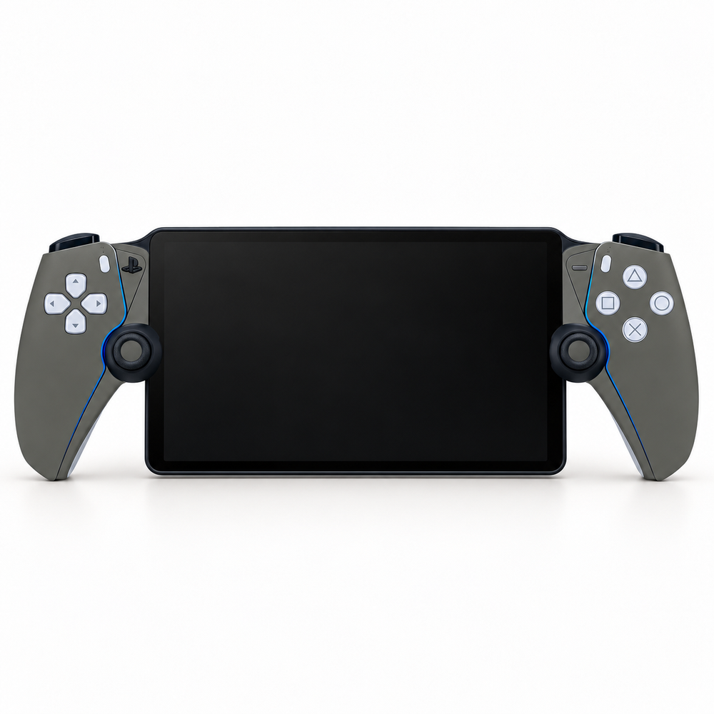 Charcoal Grey Skin for PlayStation Portal — front view mockup
