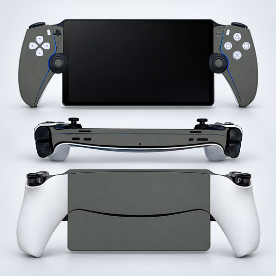 Charcoal Grey Skin for PlayStation Portal — studio mockup; skin only