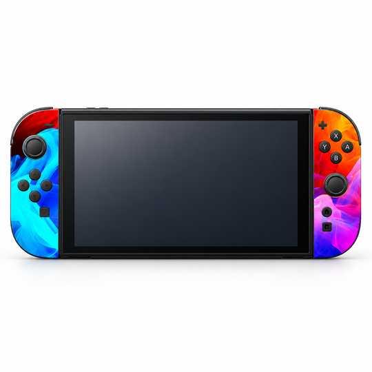 Color Smoke Skin for Nintendo Switch 2 — front view mockup