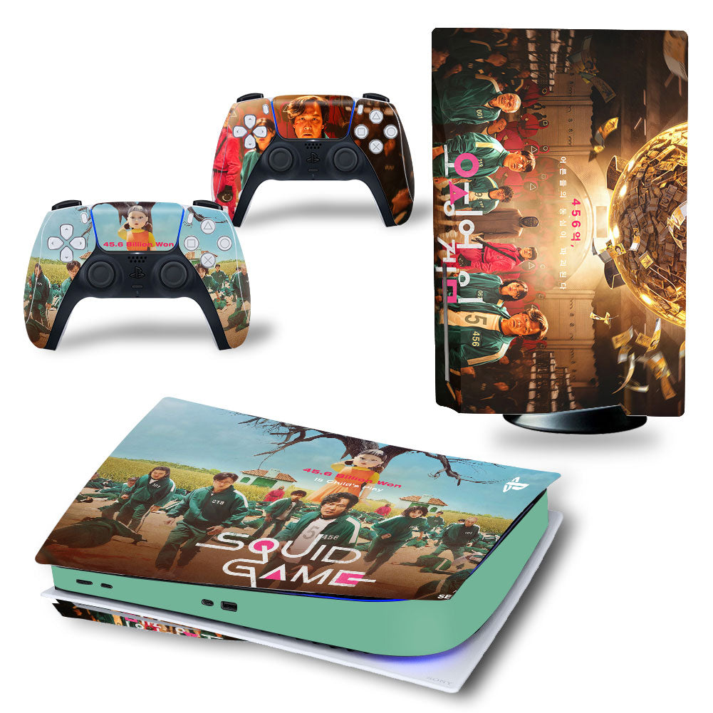 SQUID GAME - PLAYSTATION 5 DISK & PS5 DIGITAL PROTECTOR SKIN