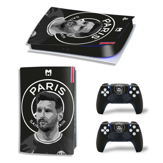 LEO MESSI PSG - PLAYSTATION 5 DISK & PS5 DIGITAL PROTECTOR SKIN