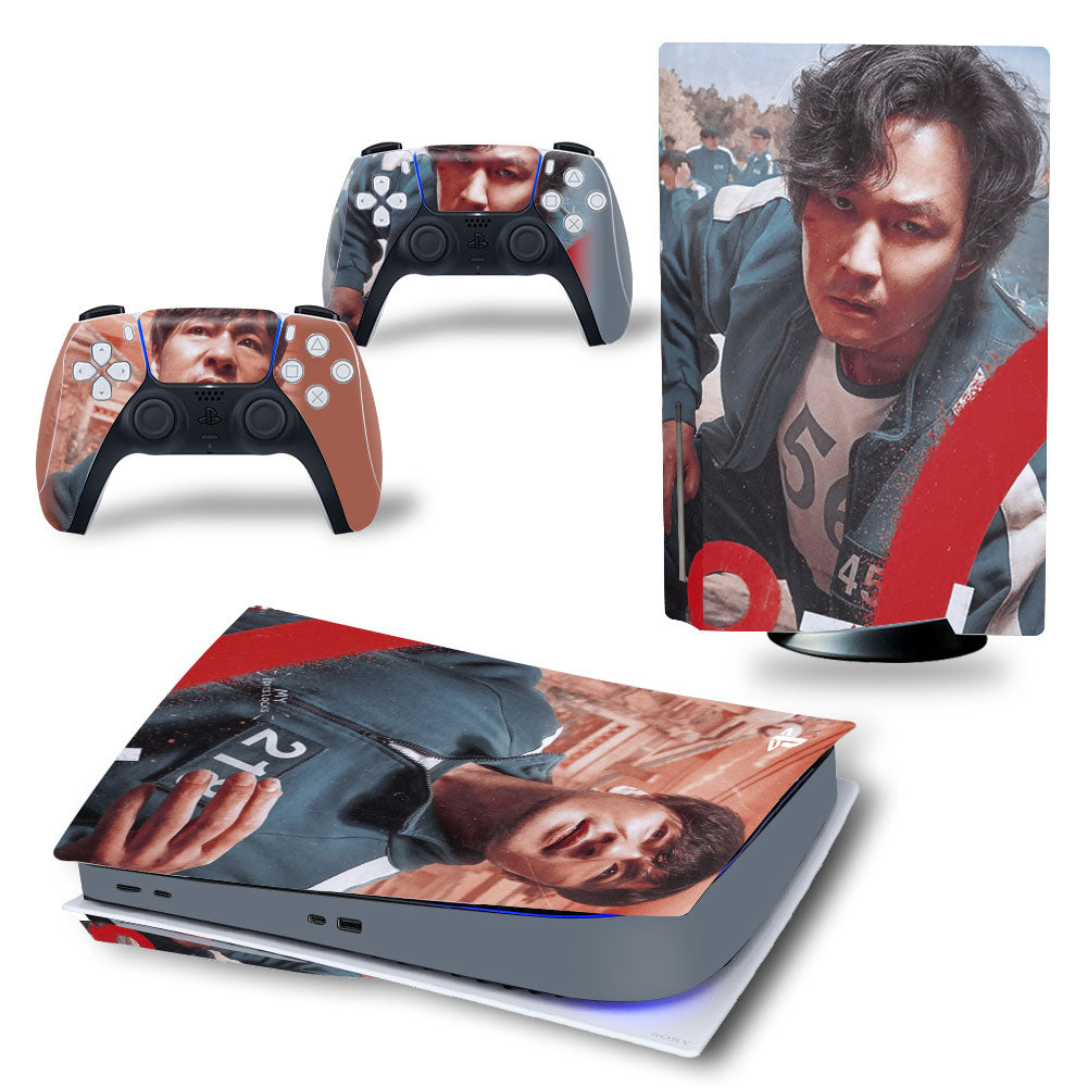 SQUID GAME - PLAYSTATION 5 DISK & PS5 DIGITAL PROTECTOR SKIN