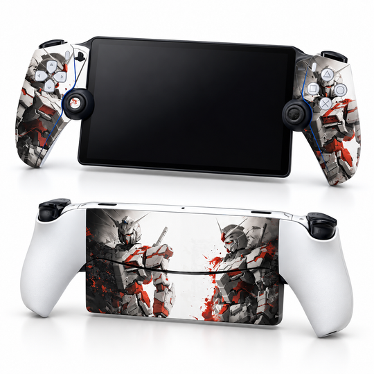 Gundam Battle Skin for PlayStation Portal — front mockup; skin only