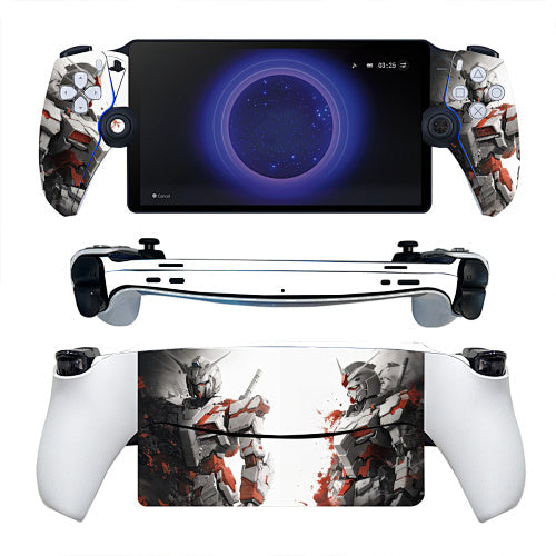 Gundam Battle Skin for PlayStation Portal — supplier design and coverage reference