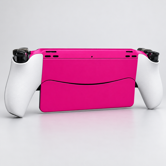 Hot Pink Skin for PlayStation Portal — back mockup; skin only